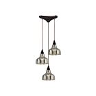 Suspendu multiple ELK Home Danica Configurable 46008-3 180W 3 lumières bronze huilé