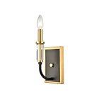Applique murale ELK Home Glendon 46340-1 60W 1 lumière noir mat