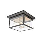 Plafonnier encastré extérieure ELK Home Knowlton 46683-2 120W 2 lumières noir mat