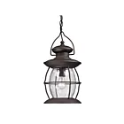 Suspendu d'extérieur ELK Home Village Lantern 47043-1 60W 1 lumière charbon vieilli