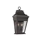 Applique murale extérieur ELK Home Forged Provincial 47052-2 120W 2 lumières charbon
