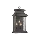 Applique murale extérieur ELK Home Forged Provincial 47054-3 180W 3 lumières charbon