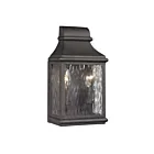 Applique murale extérieur ELK Home Forged Jefferson 47070-2 120W 2 lumières charbon