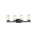 Lumière vanité ELK Home Holdfast 47583-4 240W 4 lumières charbon