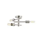 Plafoneir semi encastré ELK Home Module 47665-3 180W 3 lumières nickel satiné