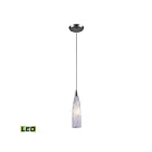 Suspendu multiple à LED ELK Home Lungo Configurable 501-1SW-LED 4.8W 1 lumière nickel satiné