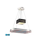 Chandelier LED linéaire ELK Home Novelty 5138-2-LED 19W 2 lumières argent