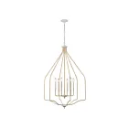 ELK Home 52277-6 360W 6-lumières Corail blanc Suspendu