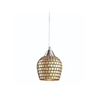 Suspendu multiple ELK Home Fusion 528-1GLD 60W 1 lumière nickel satiné