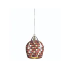 Suspendu multiple ELK Home Fusion 528-1MLT 60W 1 lumière nickel satiné