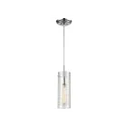 Suspendu multiple ELK Home Swirl Configurable 56595-1 60W 1 lumière chrome poli
