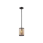 Mini suspendus ELK Home Diffusion 57026-1 100W 1 lumière bronze huilé