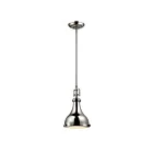Mini suspendus ELK Home Rutherford 57030-1 60W 1 lumière nickel poli