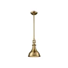 Mini suspendus ELK Home Rutherford 57070-1 60W 1 lumière laiton satiné