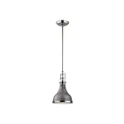 Mini suspendus ELK Home Rutherford 57080-1 60W 1 lumière zinc patiné
