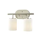 Lumière vanité ELK Home Pemlico 57131-2 200W 2 lumières nickel satiné