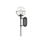 Applique murale extérieur ELK Home Girard 57291-1 60W 1 lumière charbon