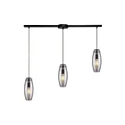 Suspendu ELK Home Menlow Park Configurable 60044-3L 180W 3 lumières bronze huilé