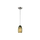 Mini suspendus ELK Home Natures Collage 60217-1 100W 1 lumière nickel satiné