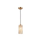 Mini suspendus ELK Home Roubaix 60235-1 60W 1 lumière laiton satiné