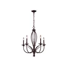 ELK Home 61032-5 Medford 300W 5-Lumières Bronze huilé Lustre