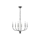 Lustre ELK Home Madeline 63096-6 360W 6 lumières gris foncé