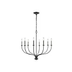 Lustre ELK Home Madeline 63097-8 480W 8 lumières gris foncé