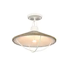 Plafoneir semi encastré ELK Home Cape May 63155-1 60W 1 lumière corail blanc