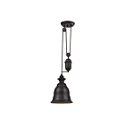 Mini suspendus ELK Home Farmhouse 65070-1 100W 1 lumière bronze huilé