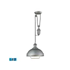 Suspendu LED ELK Home Farmhouse 65081-1-LED 9.5W 1 lumière étain vieilli