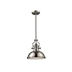 Suspendu ELK Home Chadwick 66124-1 100W 1 lumière nickel satiné