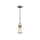 Mini suspendus ELK Home Brooksdale 66161-1 100W 1 lumière nickel satiné