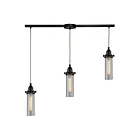 Suspendu multiple ELK Home Fulton Configurable 66326-3L 180W 3 lumières bronze huilé