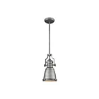 Mini suspendus ELK Home Chadwick 66589-1 100W 1 lumière zinc patiné