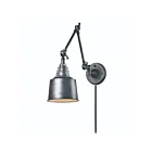 Applique murale ELK Home Insulator Glass 66825-1 100W 1 lumière zinc patiné
