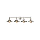 Lumière vanité ELK Home English Pub 67173-4 240W 4 lumières nickel satiné