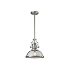 Suspendu ELK Home Chadwick 67723-1 100W 1 lumière nickel satiné