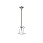 Mini suspendus ELK Home Connection 67855-1 60W 1 lumière nickel satiné