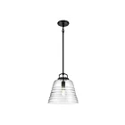 Suspendu ELK Home Current 67876-1 60W 1 lumière noir mat