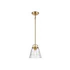 Suspendu ELK Home Current 67885-1 60W 1 lumière laiton satiné