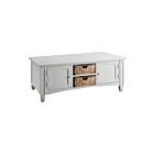 Table basse Nantucket ELK Home 679-016 blanc
