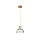 Mini suspendus ELK Home Orinoco 67925-1 60W 1 lumière laiton satiné