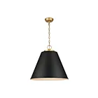 Suspendu ELK Home Vellus 68165-3 180W 3 lumières noir mat