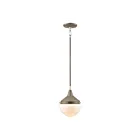 Mini suspendus ELK Home Mid-Century Schoolhouse 69274-1 60W 1 lumière noix de pécan
