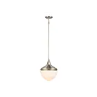 Mini suspendus ELK Home Mid-Century Schoolhouse 69285-1 60W 1 lumière nickel satiné
