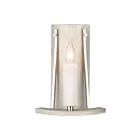 Applique murale ELK Home White Stone 69340-1 60W 1 lumière nickel poli