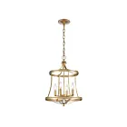 ELK Home 69484-4 240W 4-lumières Or Champagne Suspendu