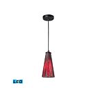 LED Mini Suspendu ELK Home Lumino 70000-1IR-LED 9.5W 1 lumière rouge enfer