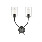 Applique murale ELK Home Daisy 75092-2 120W 2 lumières bronze de minuit