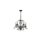 ELK Home 8053-5 Circeo 300W 5-Lumières Rouille profonde Lustre